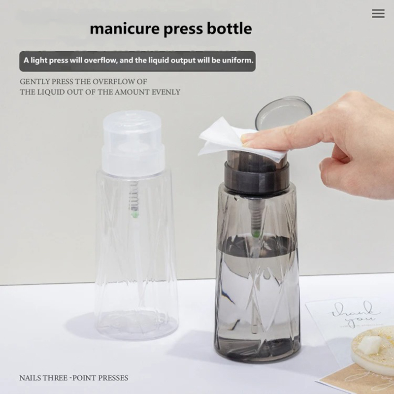 Reusable Bottle - 1P Presspumpflasche, leere, nachfüllbare Kunststoff-Spenderflasche für