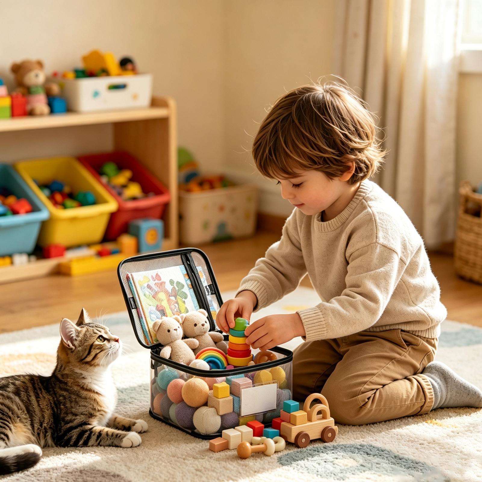 Transparente Spielzeug-Aufbewa – Reusable Bag Bewertung und Preis