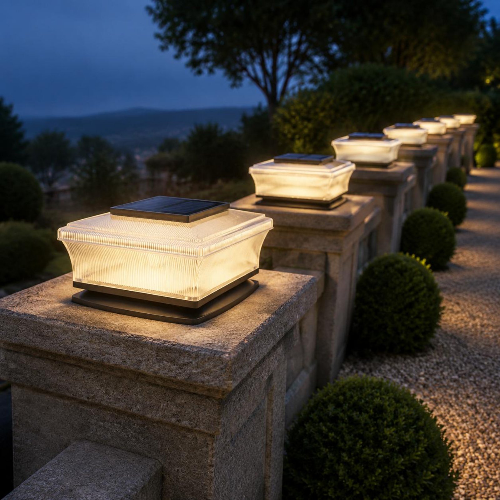 Solar-Pfostenkappenleuchte Kab – Solar Garden Light Bewertung und Preis