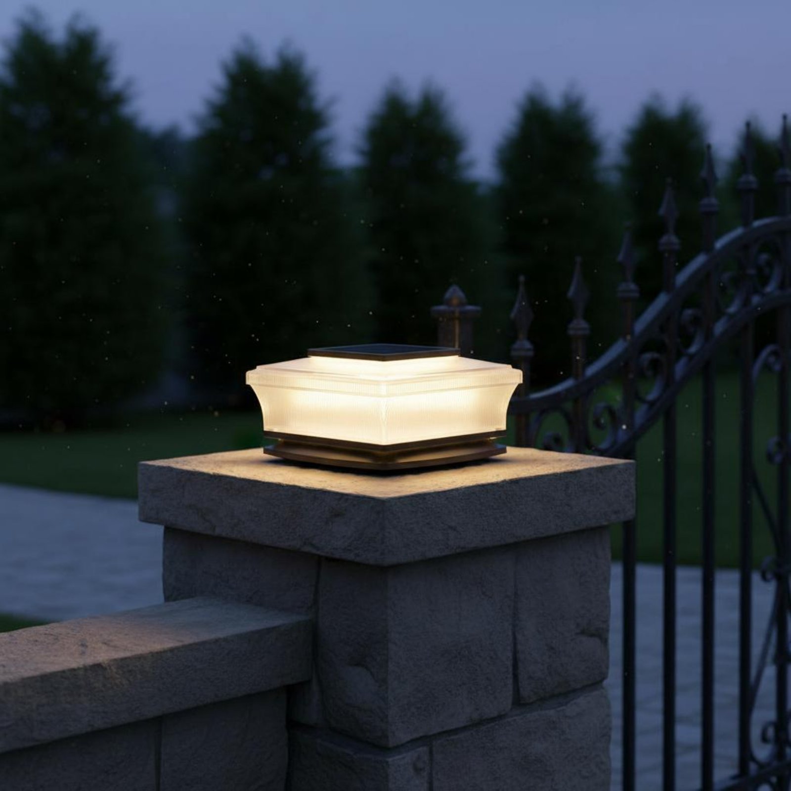 Solar-Pfostenkappenleuchte Kab – Solar Garden Light Bewertung und Preis