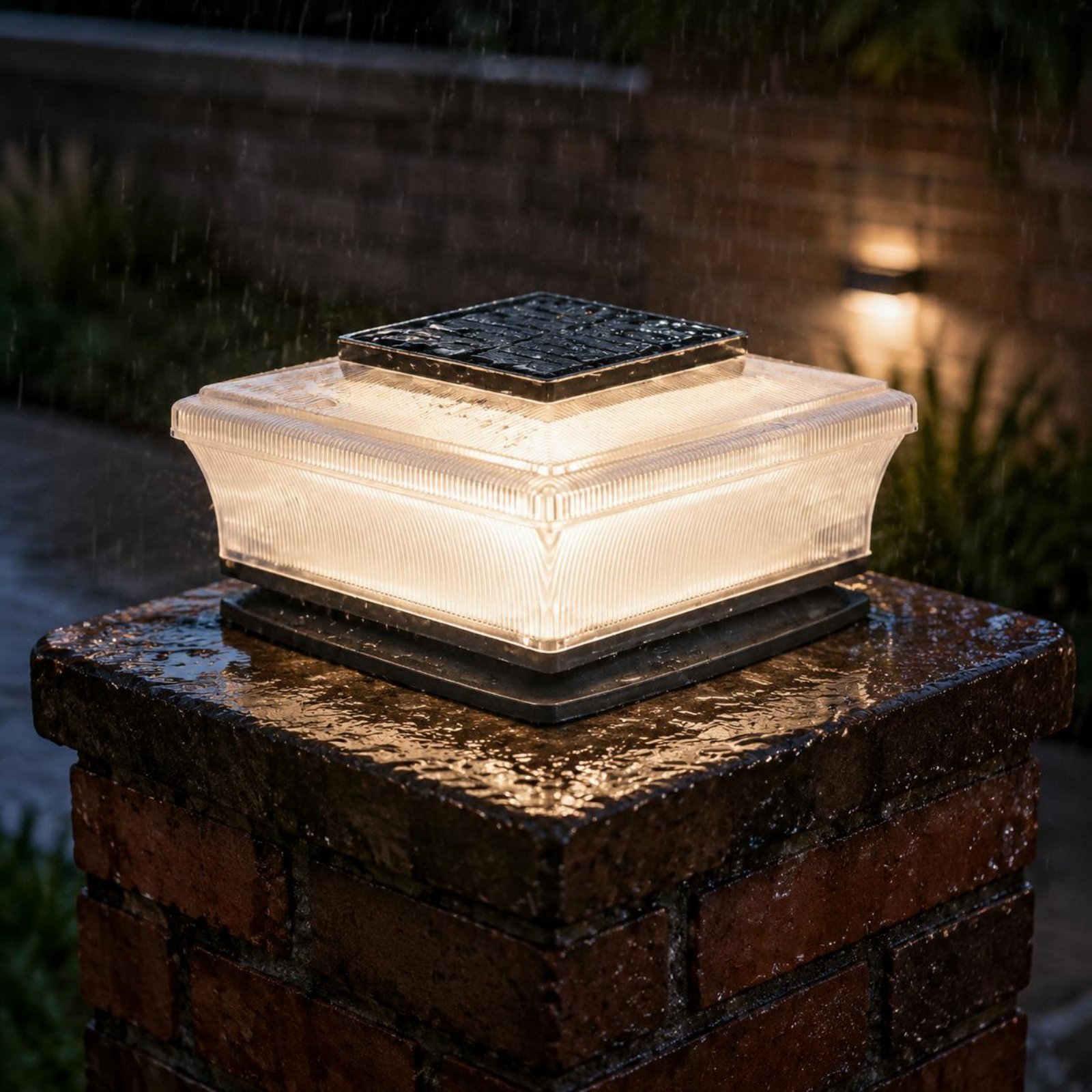 Solar-Pfostenkappenleuchte Kab – Solar Garden Light Bewertung und Preis