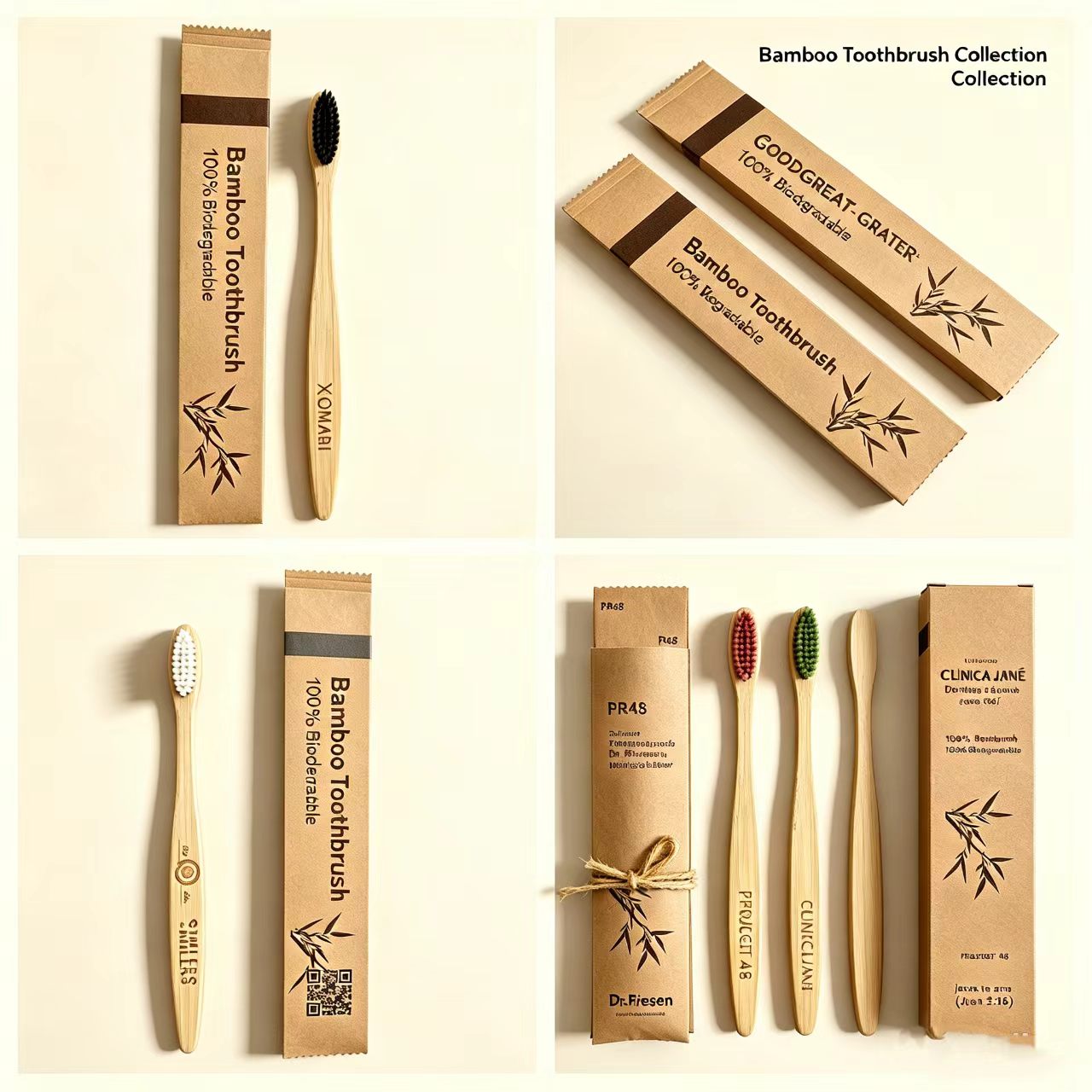 Bambus-Zahnbürsten 100 Stück U – Bamboo Toothbrush Bewertung und Preis