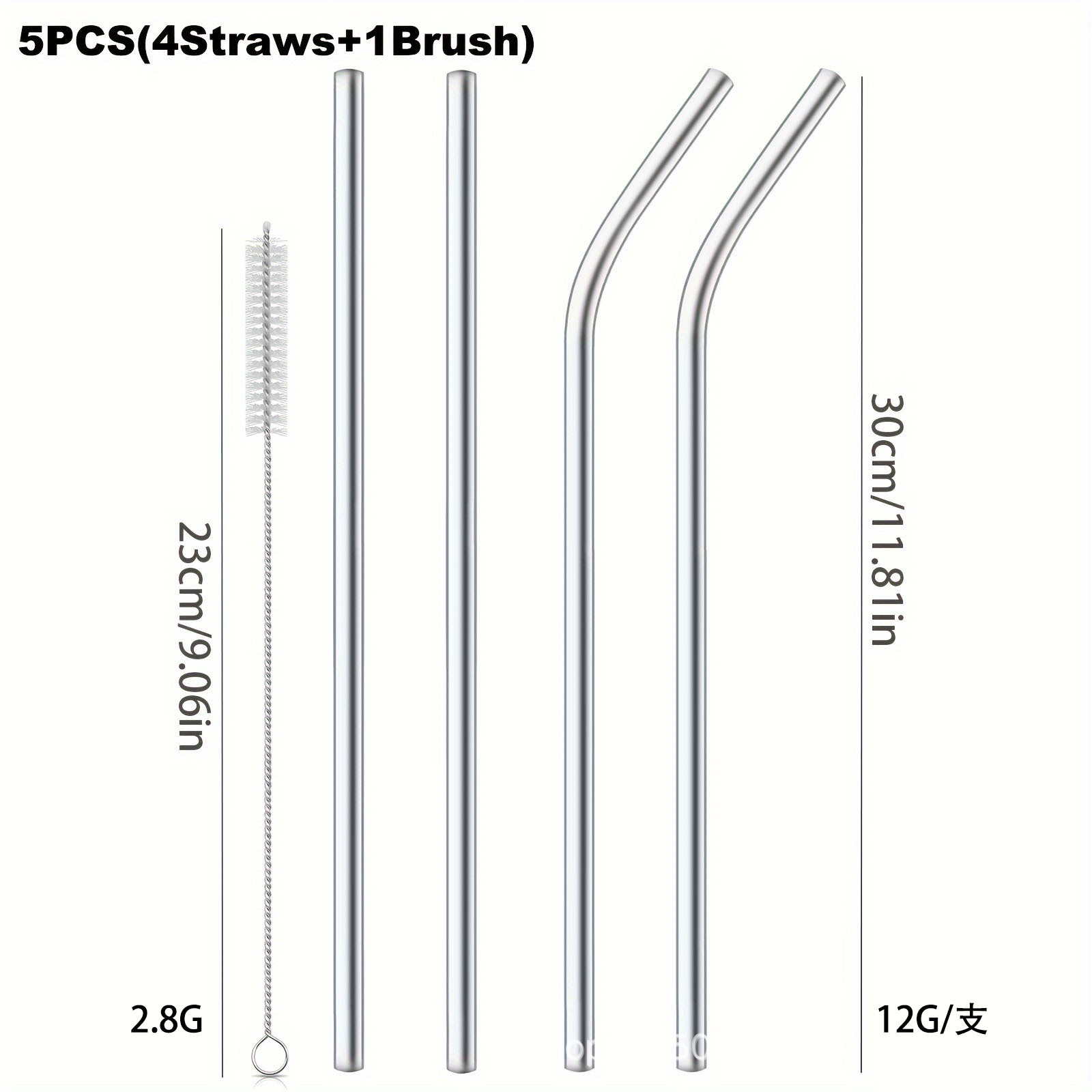 30 cm große Strohhalme, wieder – Reusable Straw Bewertung und Preis