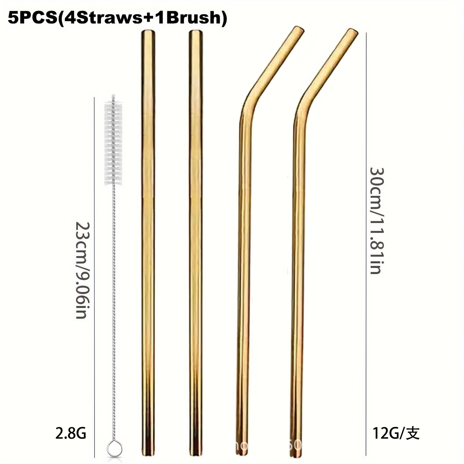 30 cm große Strohhalme, wieder – Reusable Straw Bewertung und Preis