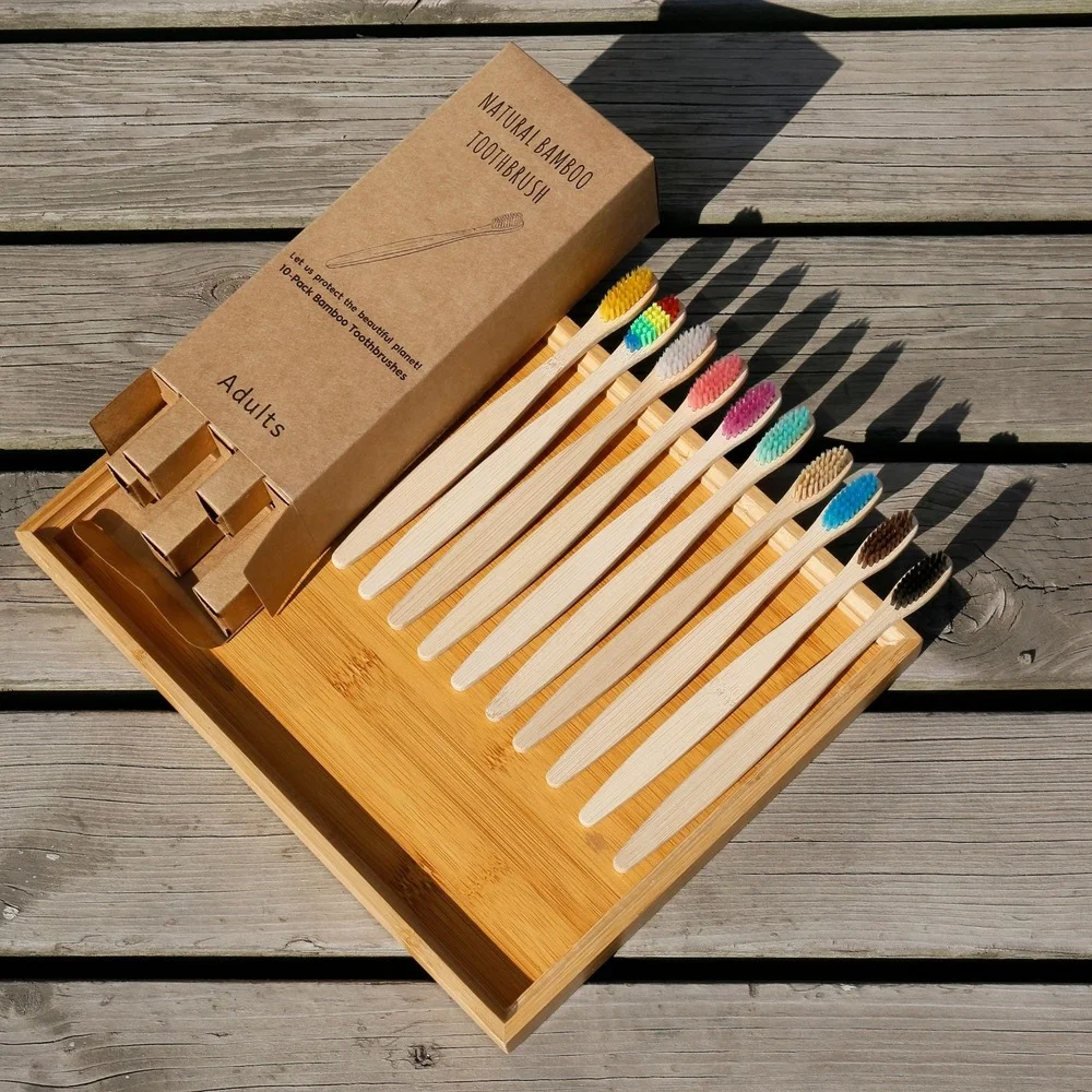 10PCS Bunte Zahnbürste Natürli – Bamboo Toothbrush Bewertung und Preis