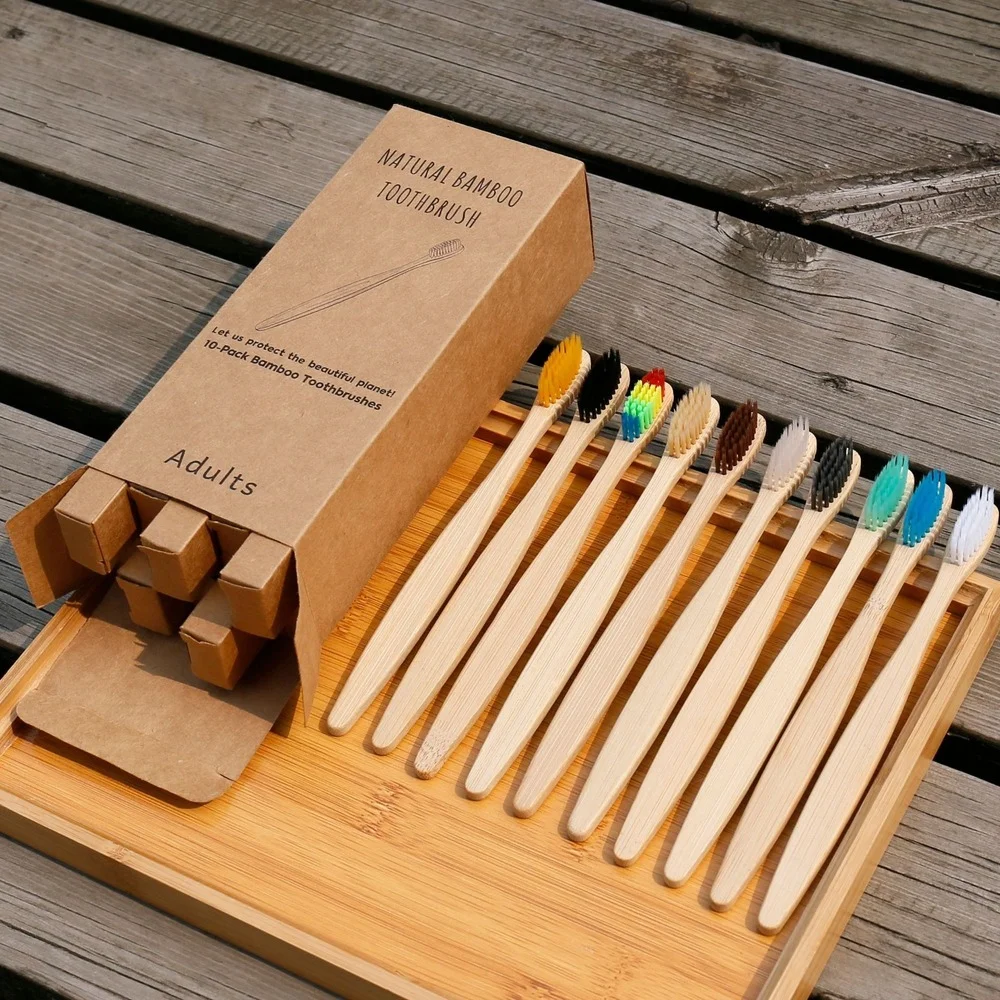 10PCS Bunte Zahnbürste Natürli – Bamboo Toothbrush Bewertung und Preis