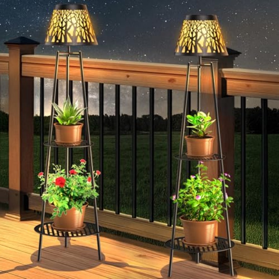 2er-Pack Solar-Bodenleuchte fü – Solar Garden Light Bewertung und Preis