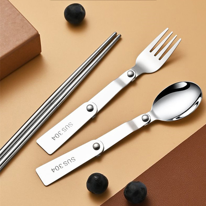 1PC/3PCS Tragbares Outdoor-Bes – Bamboo Cutlery Bewertung und Preis