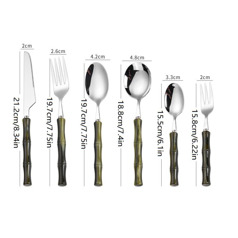 Bambusgriff Acryl 304 Edelstah – Bamboo Cutlery Bewertung und Preis